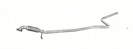 08.597 - Труба з з'єднувачем elast. Ford Fiesta 1,25+1,4