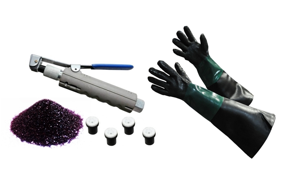 SCIERNIWO DO PIASKARKI KORUND PIASEK 400 kg Weight with packaging 425 kg