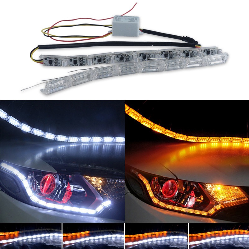 Swiatla dzienne DRL LED z dynamicznym kierunkiem Part number Smart Technology