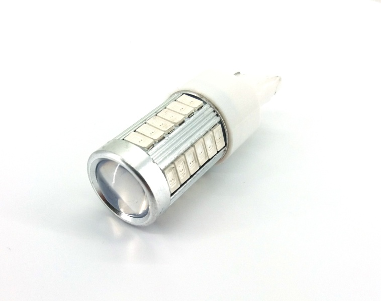 LED 7440 oranžová 12-24V W21W canbus 1000lm