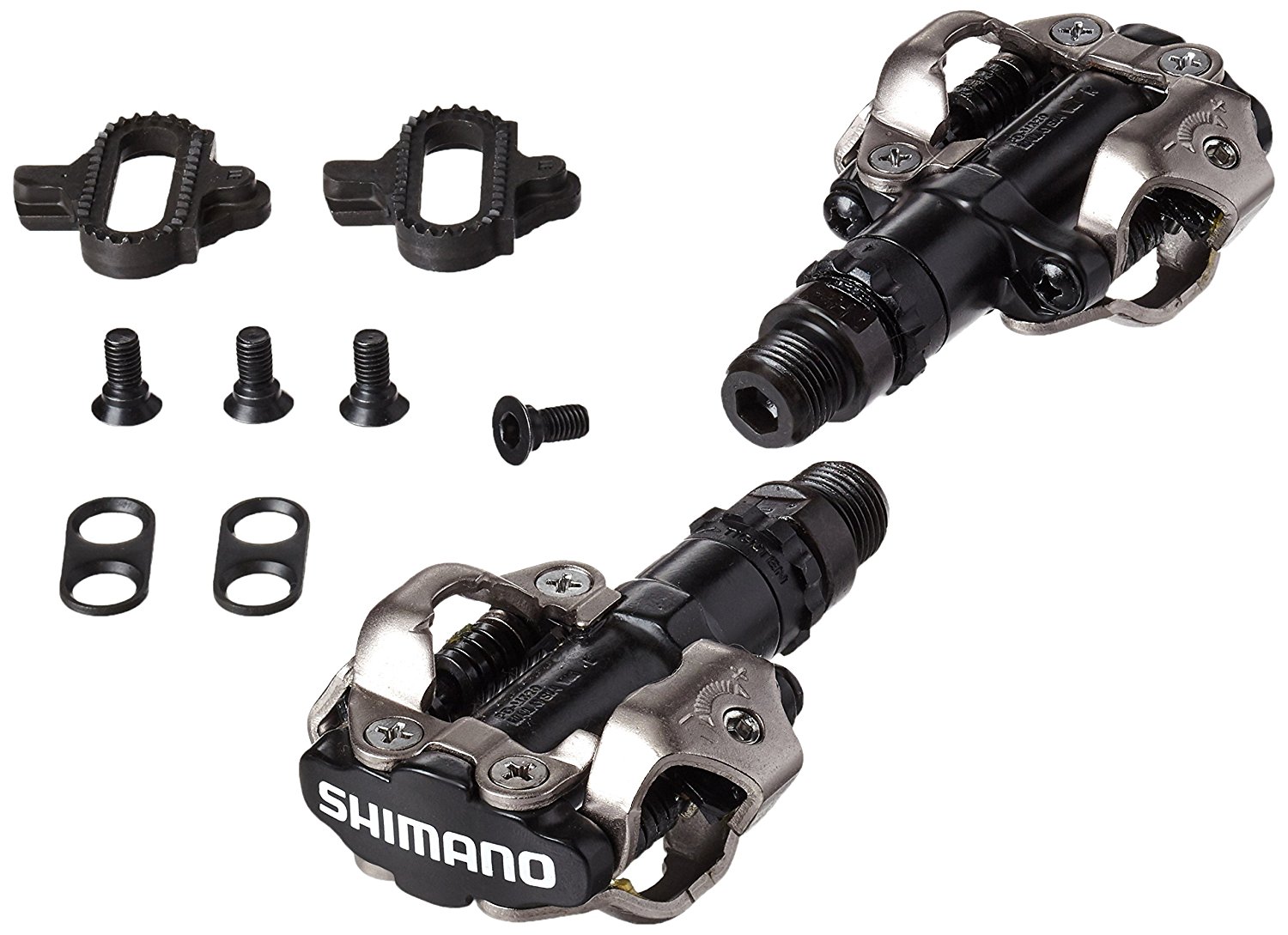 

Pedały Rowerowe Shimano Spd PD-M520 Czarne + Bloki
