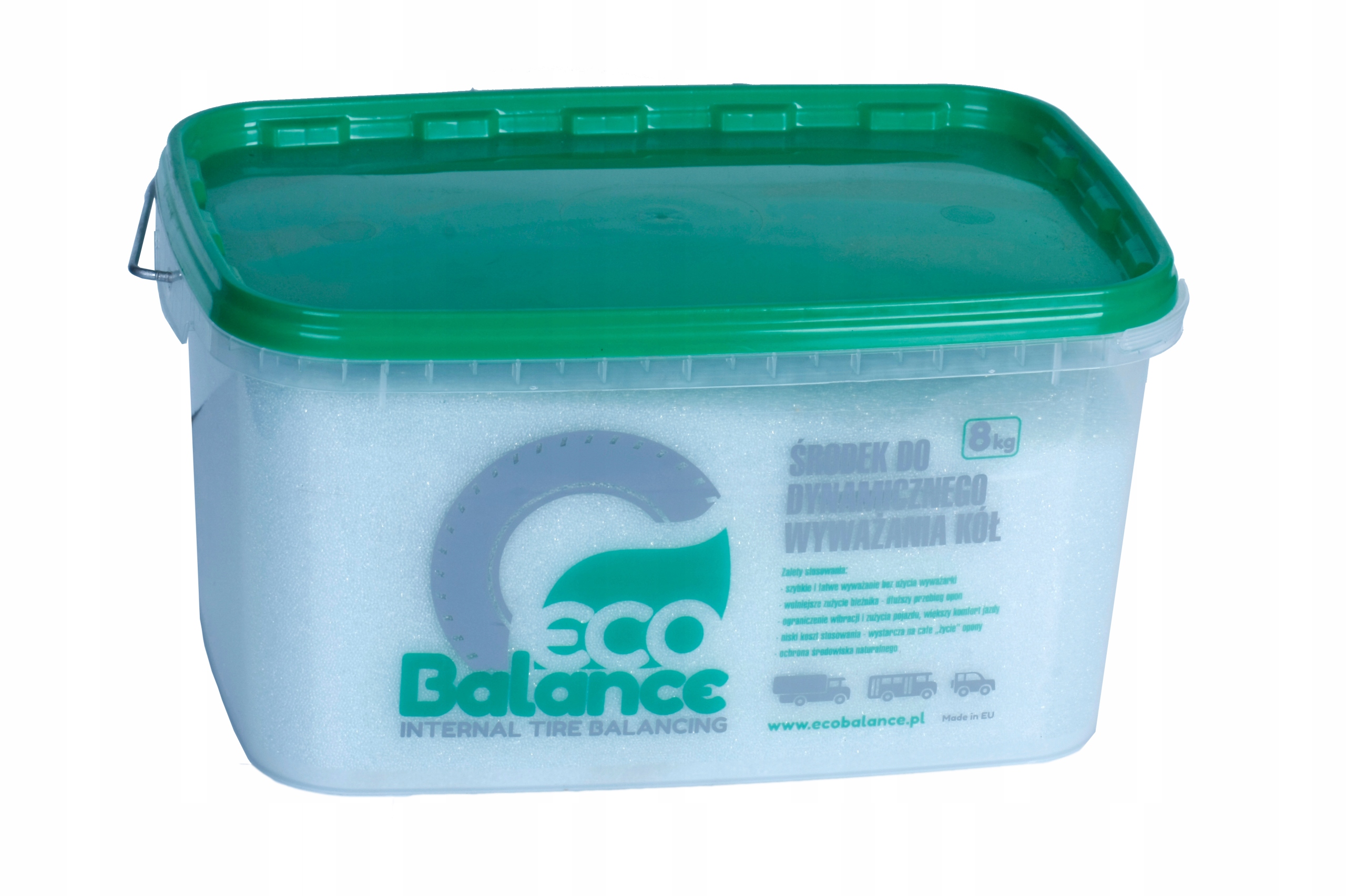 Proszek do wywazania kol 8kg ECOBALANCE wiadro