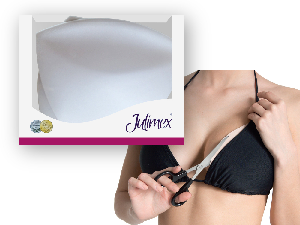 

Wkładki z Pianki bikini Push-Up Julimex WS-18 A/b