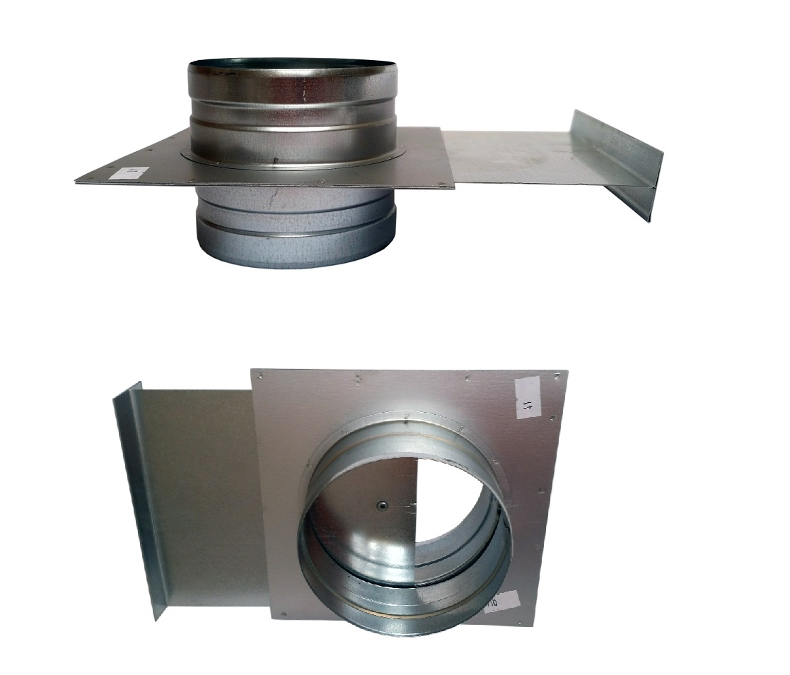 Zasuwa 140mm przepustnica do odciągu wąż rura spiro PUR wentylator ocynk Kod producenta z140