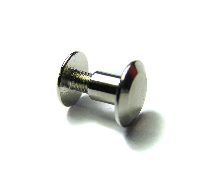 

Nit skręcany 9 mm Srebrny Długość 10mm Jakość Lux