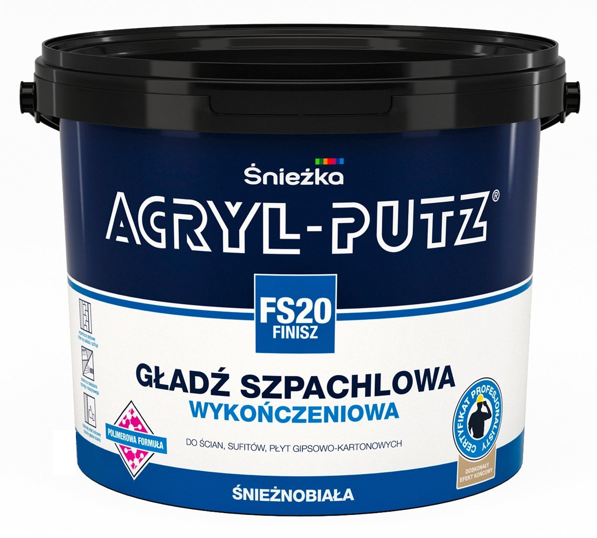 

Acryl Putz FS20 Finisz 8kg Gładź gipsowa