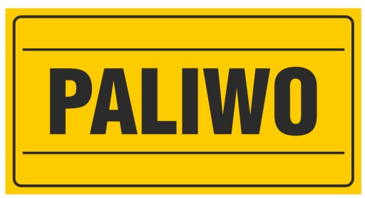 

Tablica Tabliczka Informacja Znak Pcv Bhp Paliwo