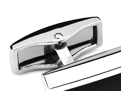 SPINKI do Mankietów Koszuli Męskie + PUDEŁKO c03 Wykończenie Rodowane