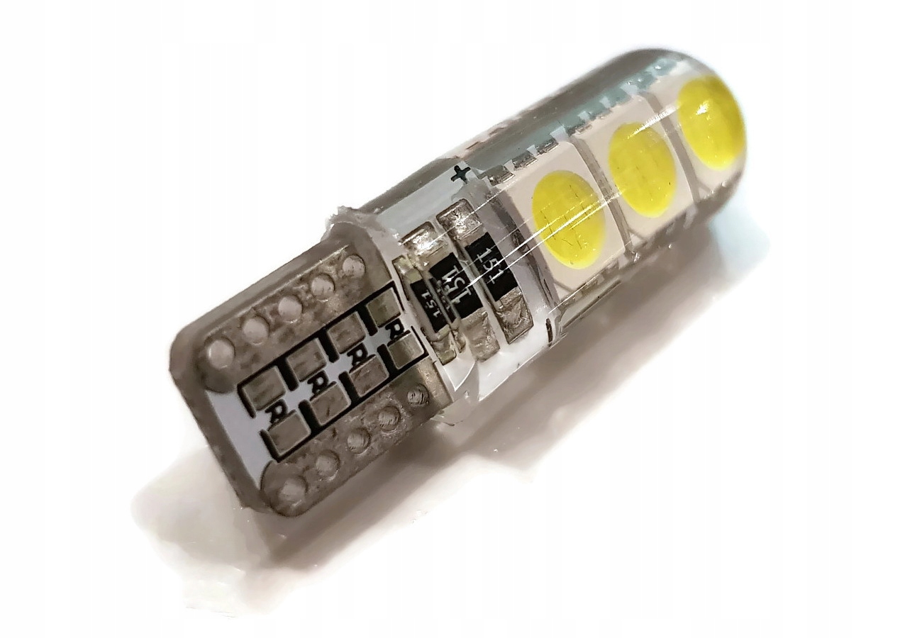 ŻARÓWKA SILIKON LED POSTOJÓWKA T10 W5W PREMIUM Rodzaj LED