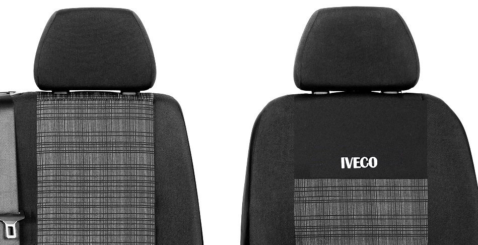 POKROWCE LOGO MIAROWE NOWY IVECO DAILY VI 2014 + Producent LOGO POKROWCE