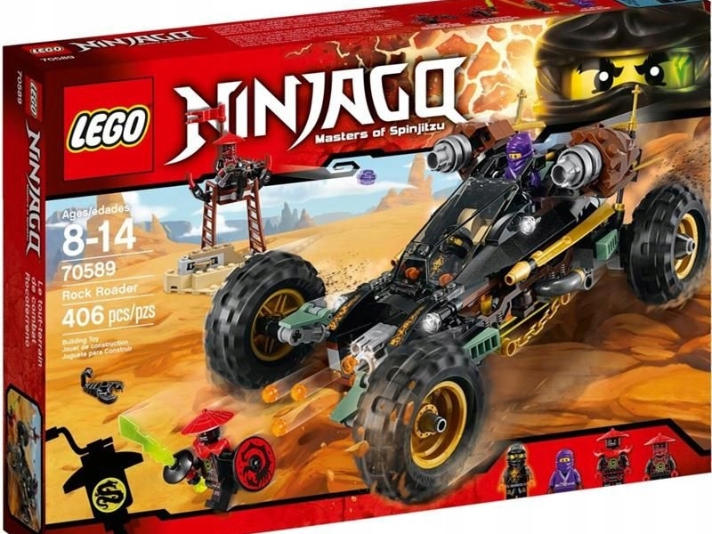 Lego Ninjago @@ LIL' NELSON +SMART @@ fig. z 70589 Liczba elementów 1 szt.