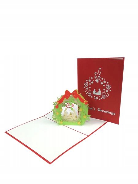 Vánoční scéna, 3D vánoční přání