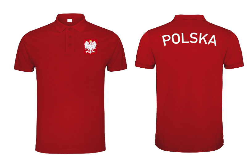 

Koszulka Polo Dla Kibica Polska XL