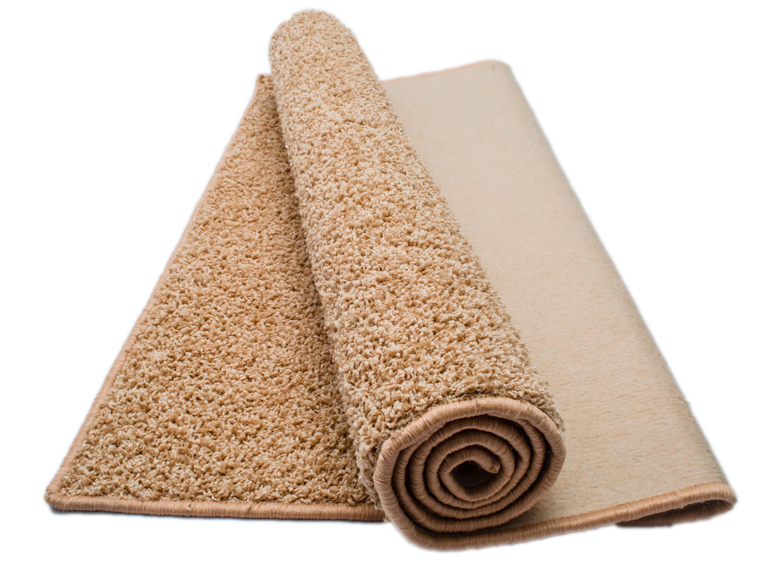 

Dywan Shaggy 180X200 Miękki Salon Sypialnia Beżowy