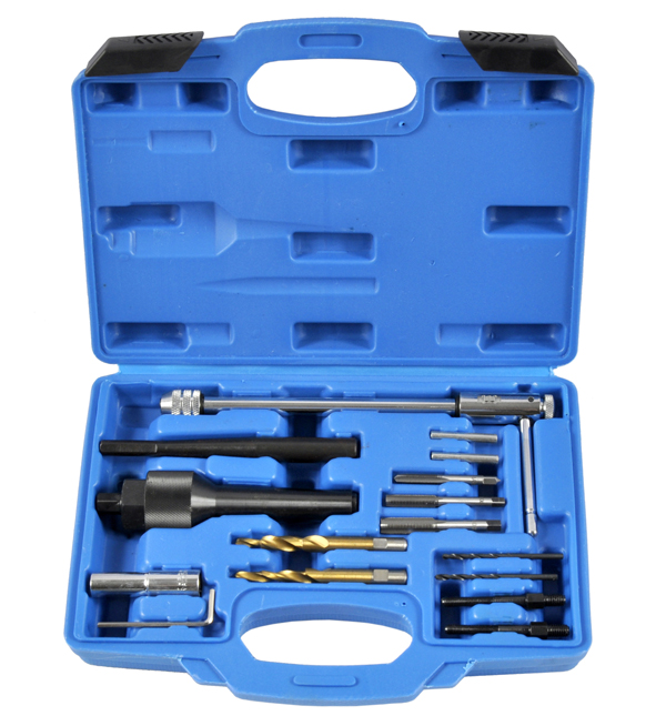 Zestaw do urwanych swiec zarowych i naprawy gwintu Mark Geko