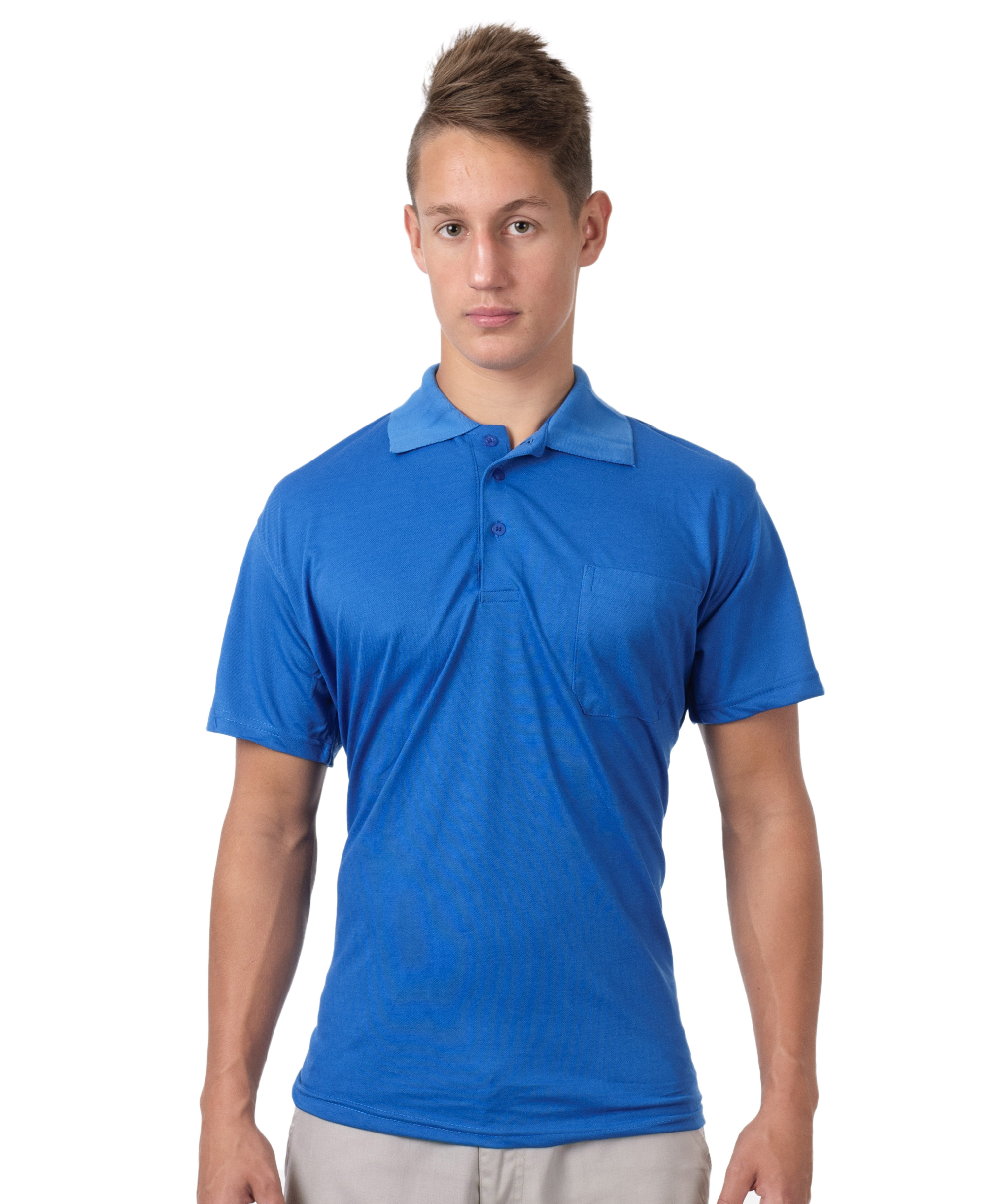 

Koszulka Polo Męska Polówka Bawełna 601 3XL niebie