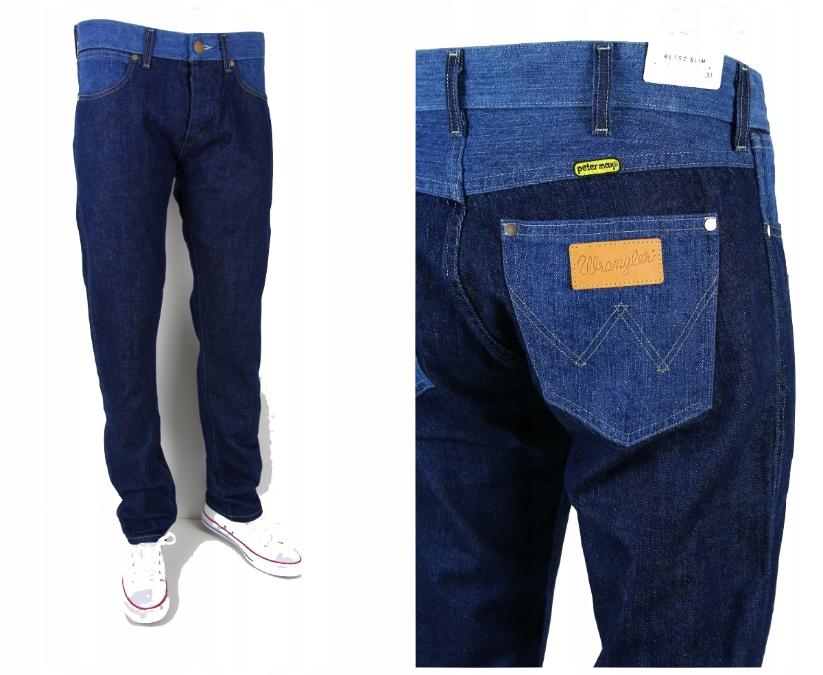 

Wrangler x Peter Max Jeansy Greensboro FIT_W33 L32