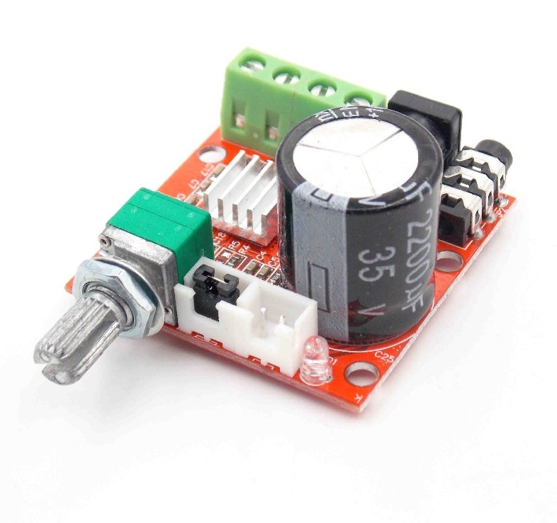 Аудио усилитель мощности 2x10w PAM8610