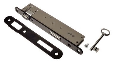 JANIA Zamek wpuszczany do drzwi wąski rolkowy 2 klucze ROLKA NA KLUCZ 90/22 Kod producenta Z078