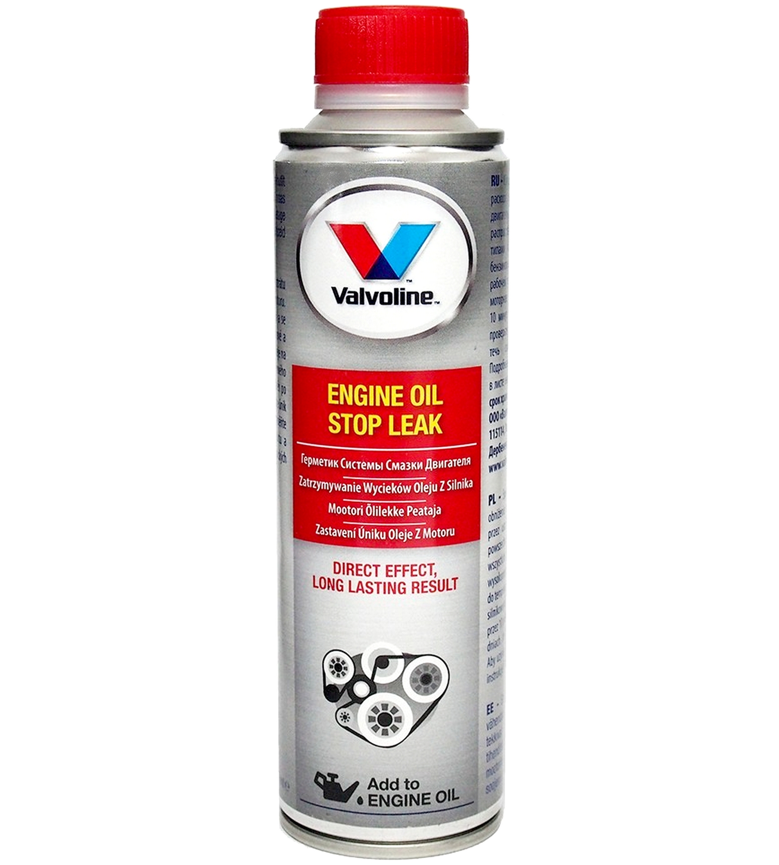 

Valvoline Engine Stop Leak ogranicza wycieki oleju