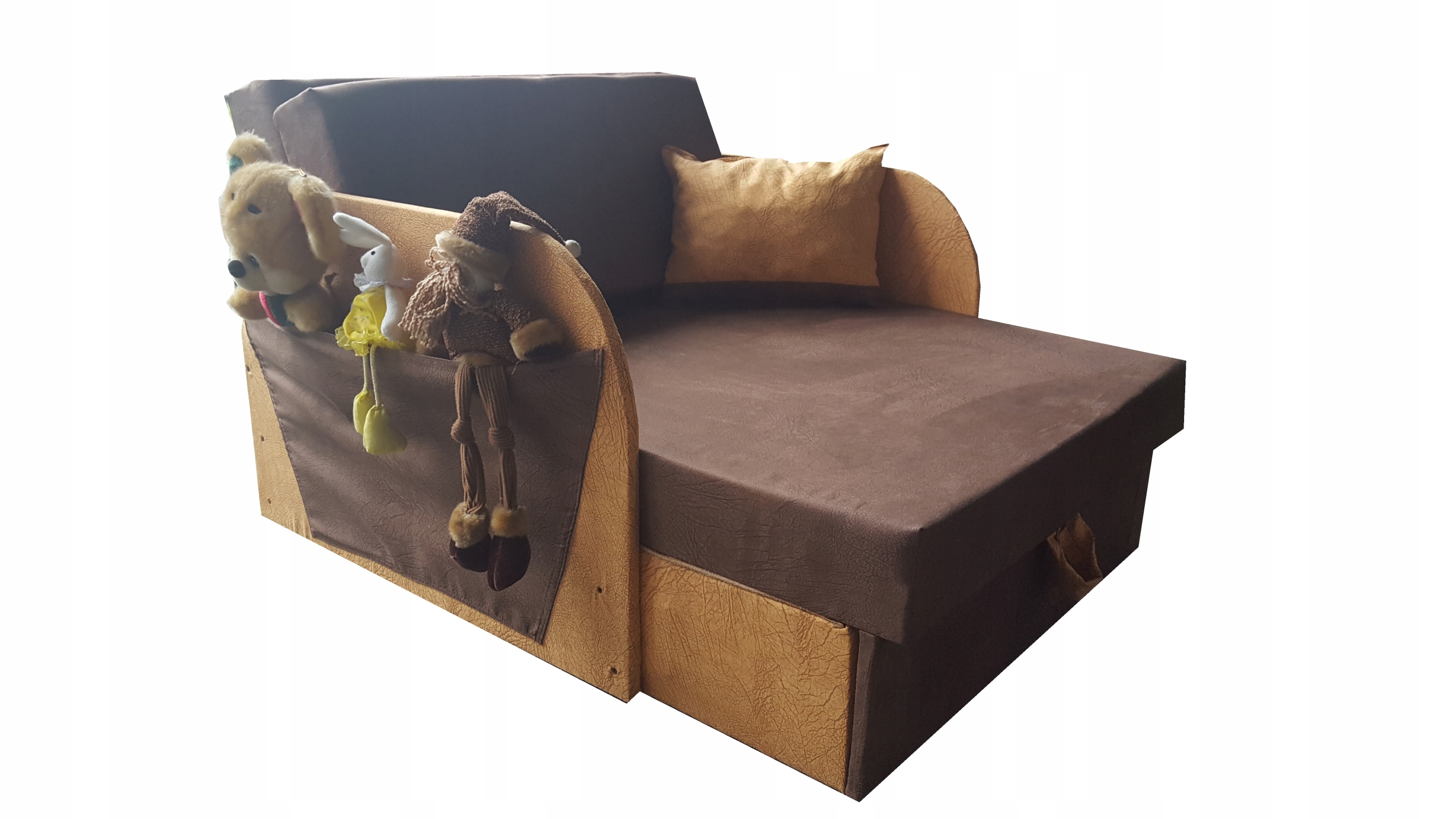 Tapczanik dziecięcy kubuś fotel rozkładany sofka Typ sofa (kanapa)