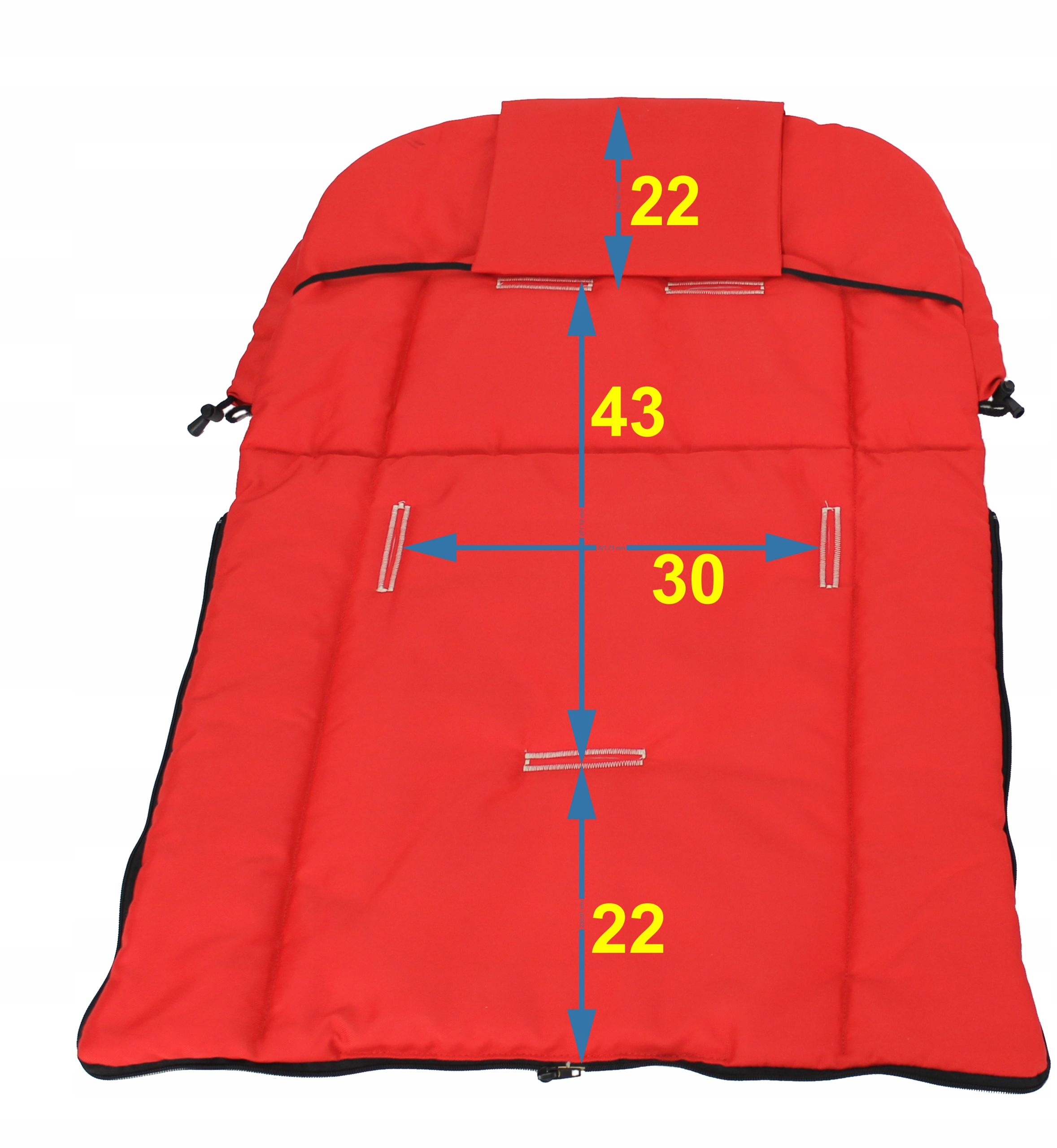 NOWOŚĆ! KAREX ŚPIWÓR ŚPIWOREK DO WÓZKA MINKY 90 CM Długość (cm) 90