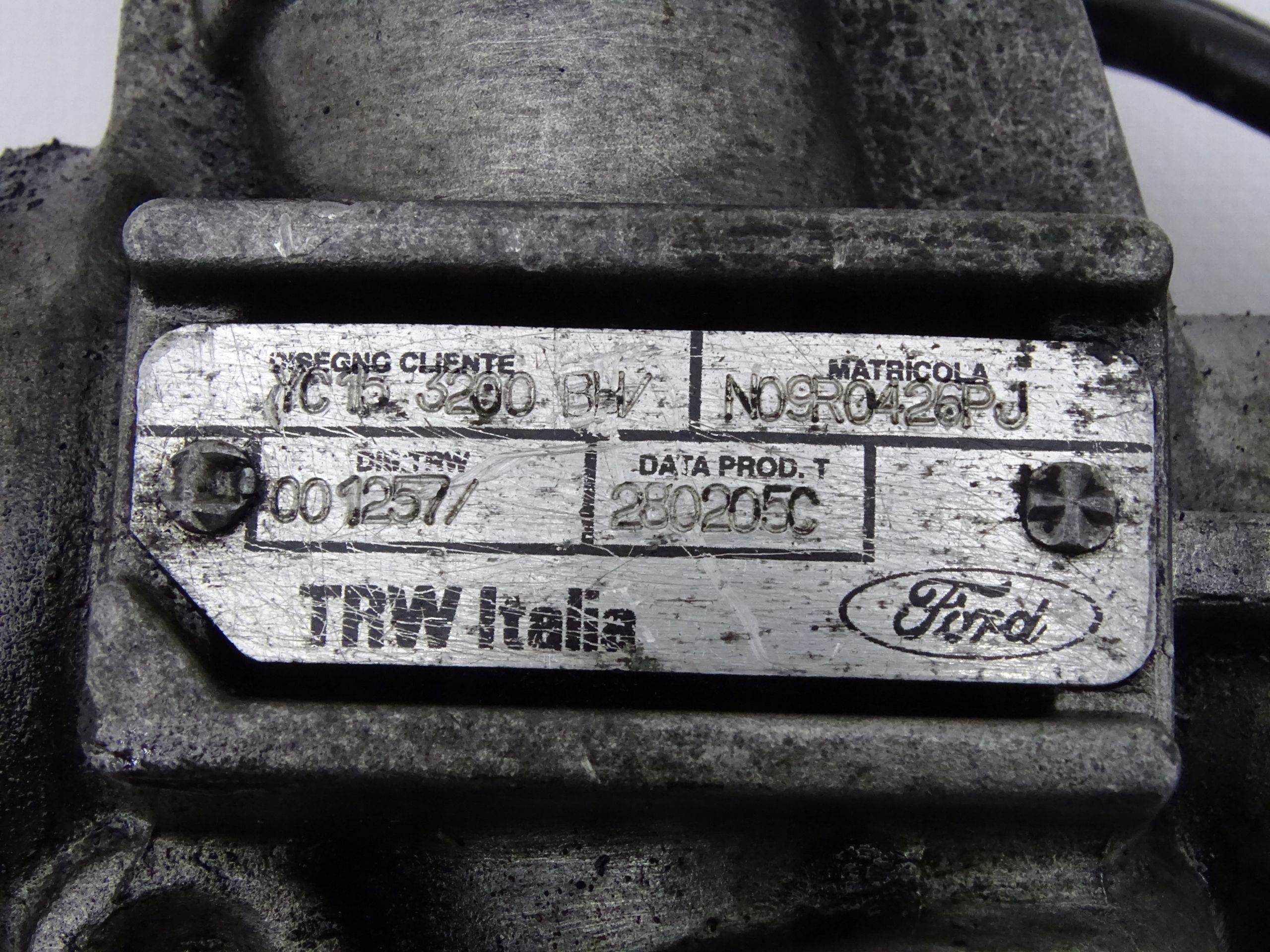 FORD TRANSIT MK6 00-06 PRZEKŁADNIA KIEROWNICZA ANG Producent części Ford OE