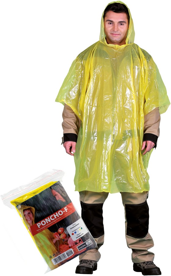 

Peleryna przeciwdeszczowa Poncho płaszcz foliowy
