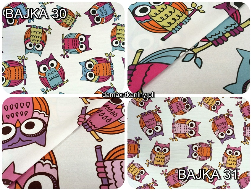 TAPCZANIK KUBUŚ wzory sofa amerykanka długie boki Szerokość mebla 78 cm