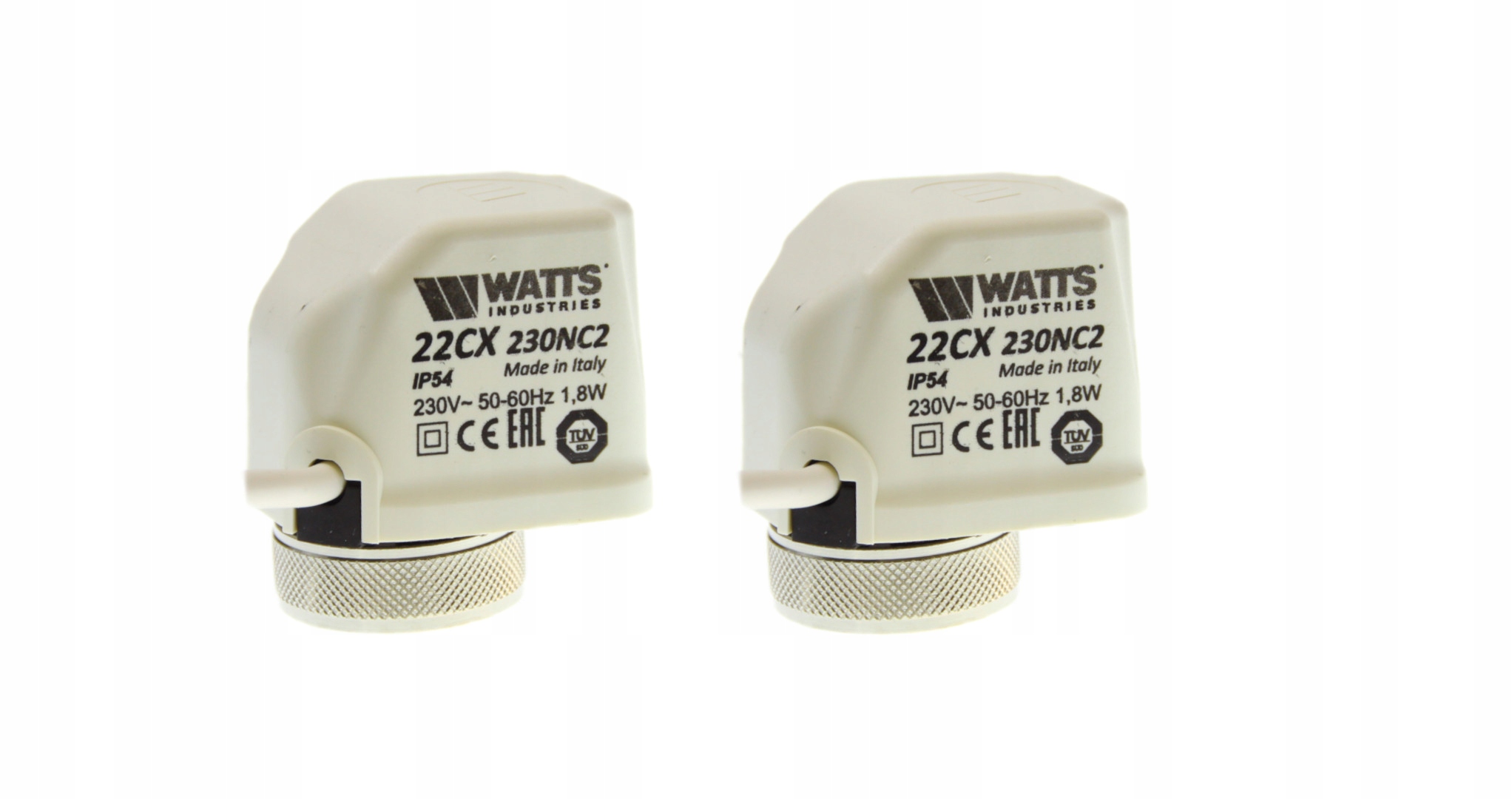 Tepelný pohon Nc Watts M30x1,5 Podlahový 2ks