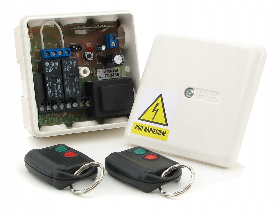 ST100HS sterownik do 1 rolety 230VAC (odbiornik 2x DWB100HT) Elmes