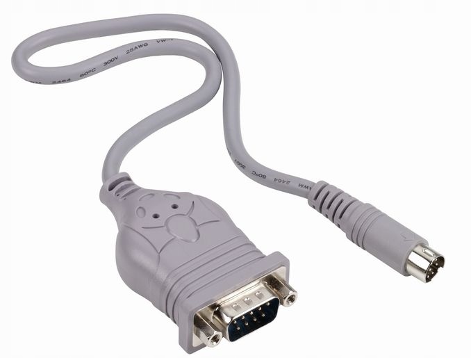 

Thomson Adapter DB9 9-pin wt. Mini Din 8-pin wt.