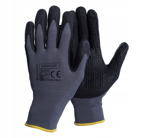 

Rękawiczki Ochronne Robocze X-flex Plus R.11