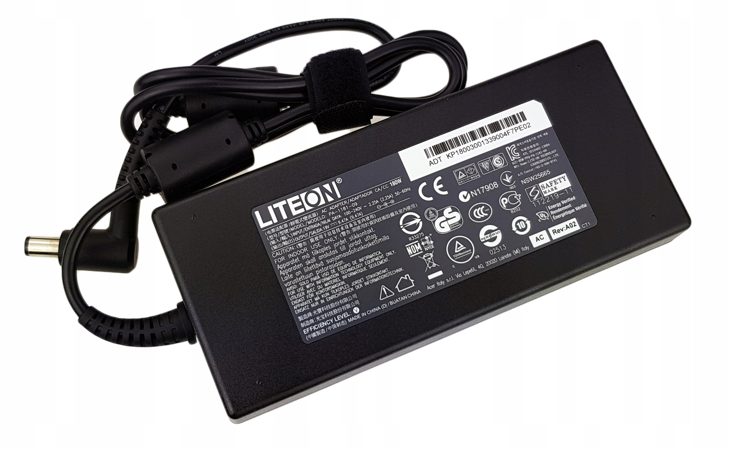 Zasilacz Liteon 180W 9.47A Acer 7600U PA-1181-09