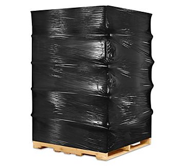 FOLIA STRETCH CZARNA 3,0 KG DUŻO FOLI MOCNA Waga netto folii 2.6 kg