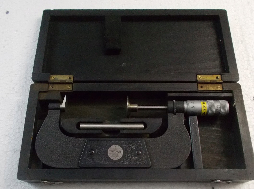 Микрометр пластинчатый MMSw 75-100