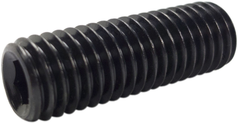 

M2.5x4 Wkręt dociskowy bez łba czarny Din 913 20sz