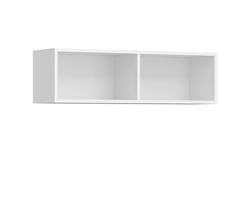 

Nowoczesna Półka Wisząca 100 cm. biała, sonoma
