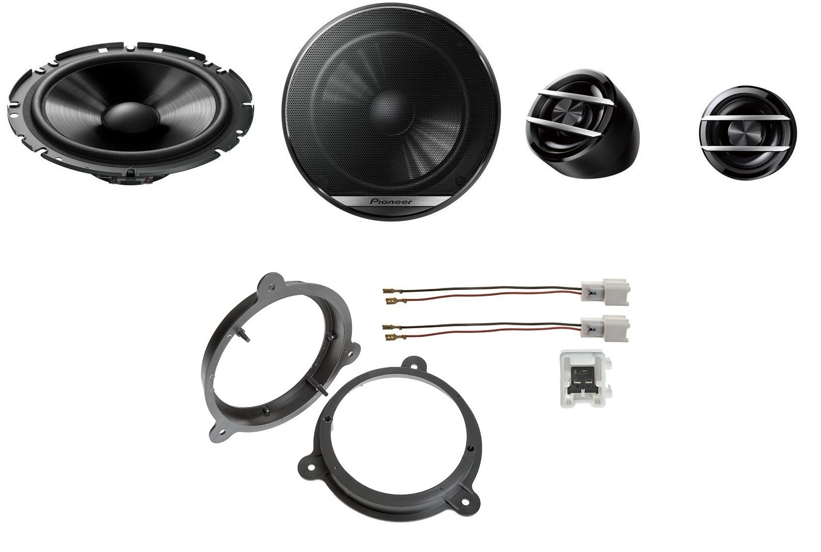 Systém reproduktorov 165 mm Dacia Dokker Duster Lodgy Sandero Pioneer TS-G170C