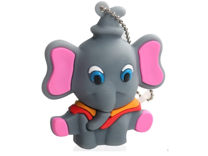 

Pendrive Usb 64 Gb Słoń Słoniątko Ssak Zwierze