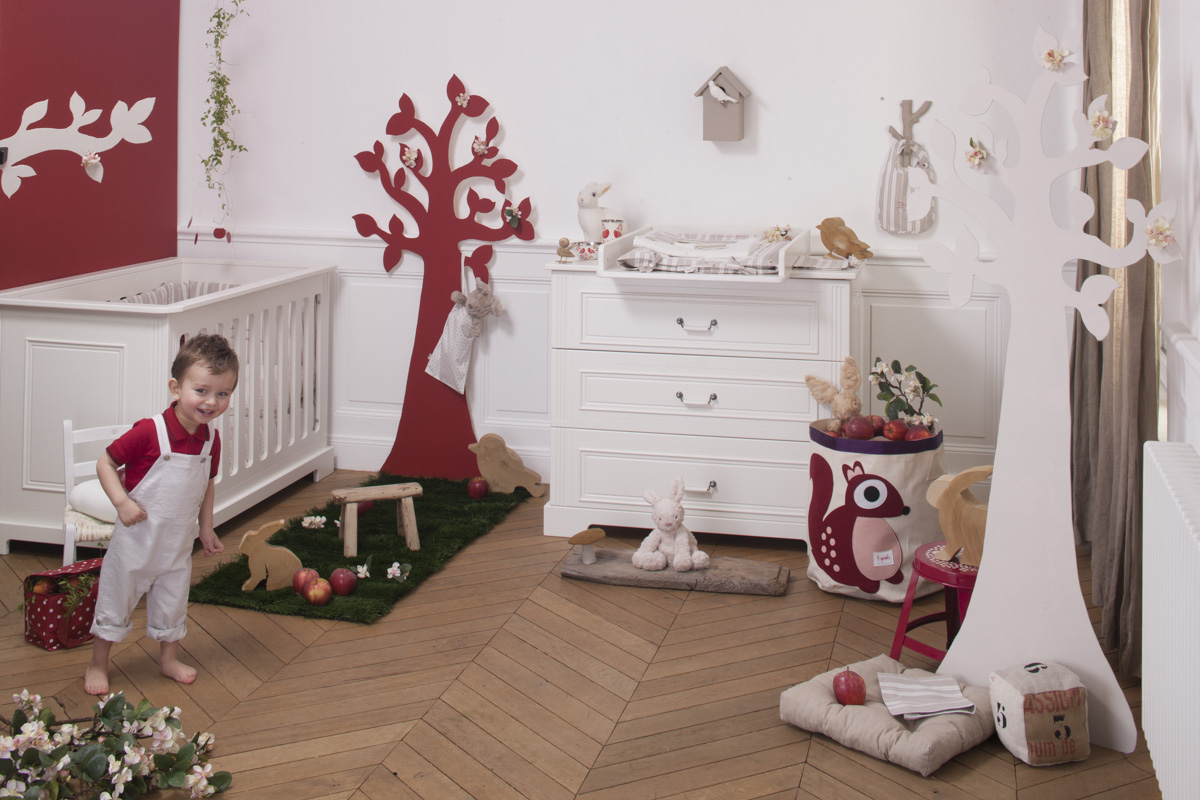 Bellamy Ines White Szafa biała meble niemowlęce Bohater brak