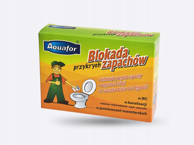 

blokada przykrych zapachów 4szt saszetki