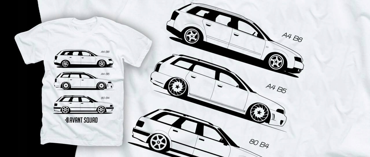 

Koszulka Audi Avant T-shirt motoryzacyjny