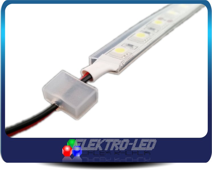 ZAŚLEPKA SILIKONOWA TUNELU IP68 TAŚMA LED 5 mm Typ zaślepka