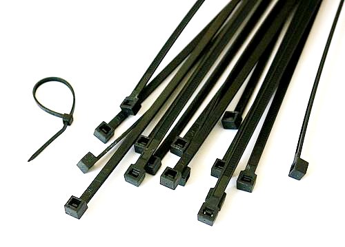 

Opaski Zaciskowe Plastikowe 250 mm x4,8mm 100szt