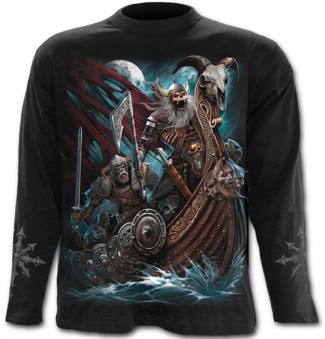 Viking Dead Viking Smrt délka rukávu XXL Spiral