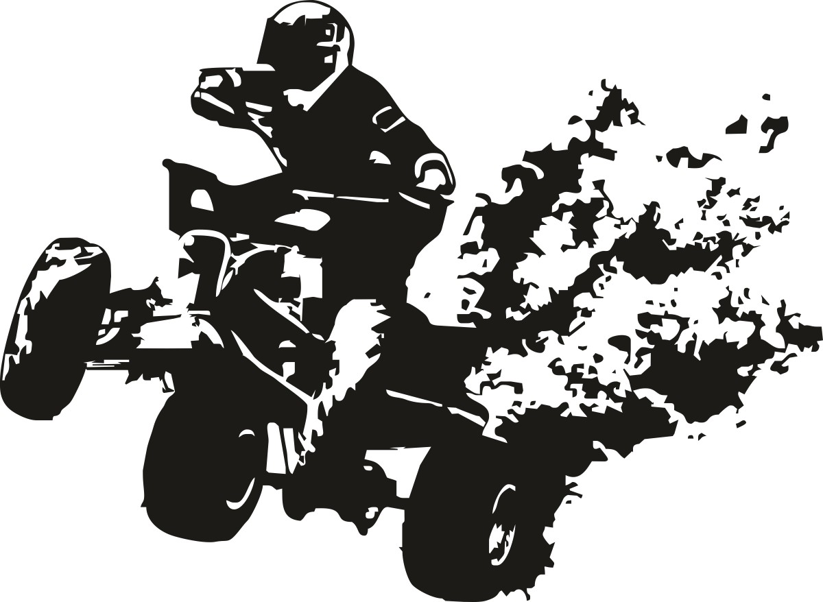 

Naklejka na ścianę naklejki Cross Quad motor 3XL