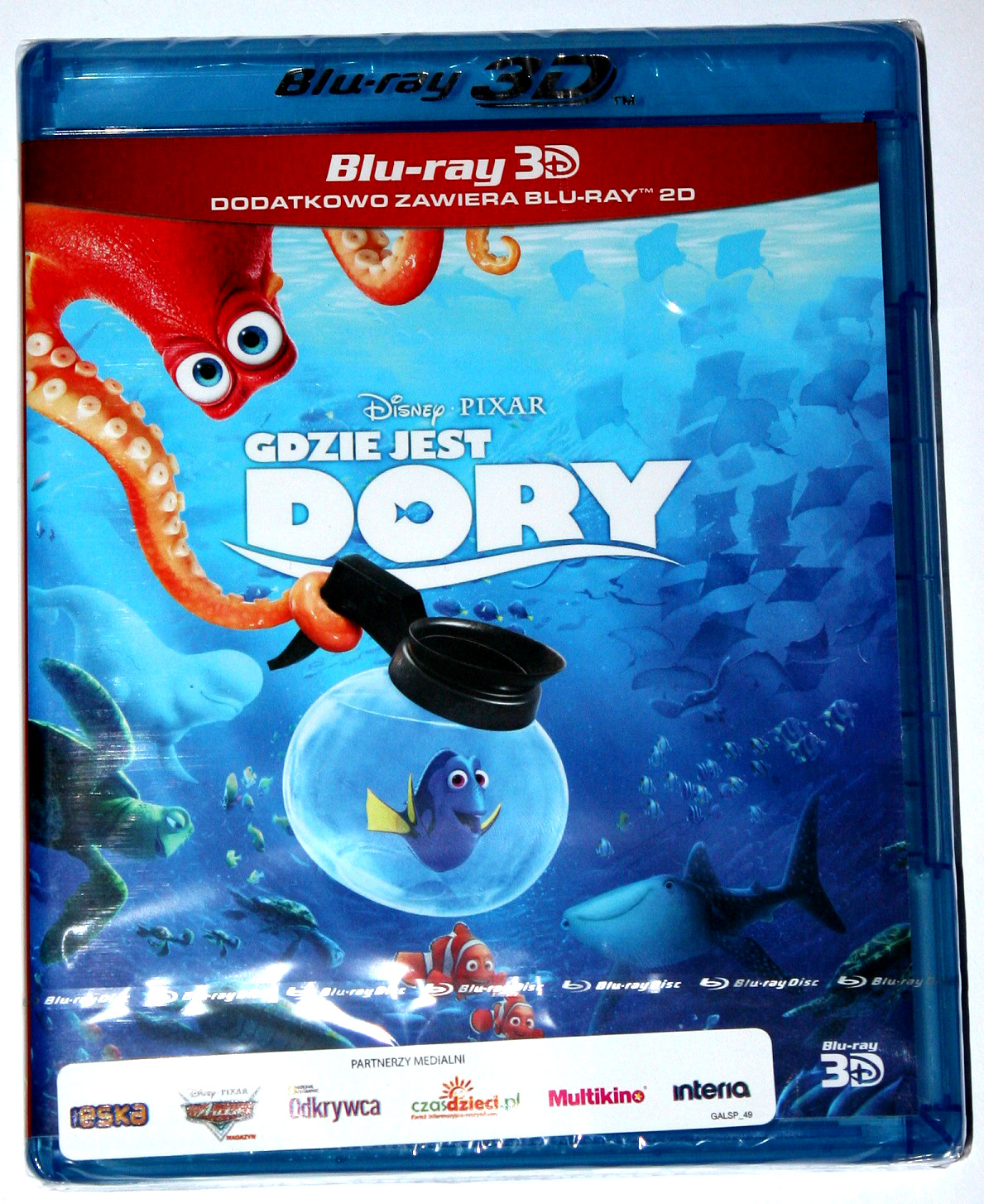 GDZIE JEST DORY BLU-RAY 3D + BLU-RAY [DUBBING] Gatunek dla dzieci