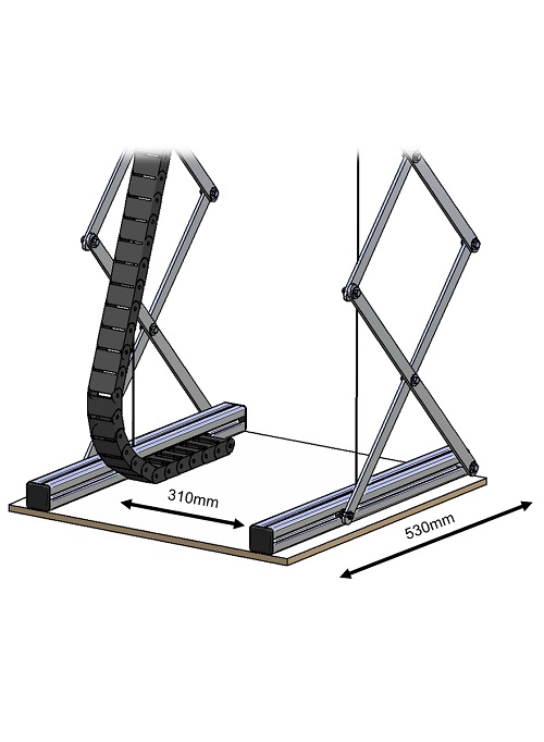 Winda do projektora AUX MEDIA Compact PLUS Model Compact Plus