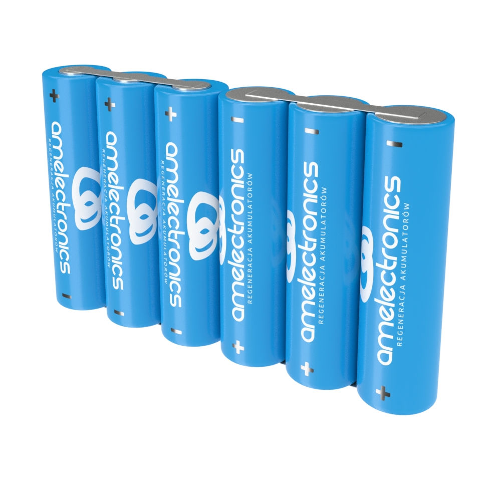 

Pakiet akumulatorów 18650 7,4V 2S3P 10200mAh Li-io